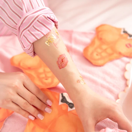 Tatuaże zmywalne Bride to Be, 19 szt.