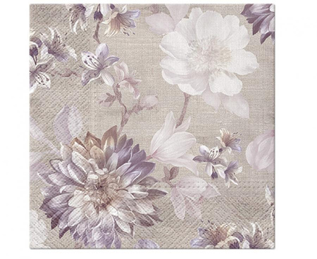 Serwetki Sentimental Blossom kwiaty 20 szt