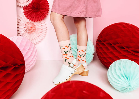 Skarpetki Wisienki, mix, 31-34