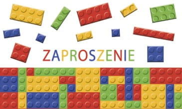 Zaproszenie dziecięce chłopiec 1szt