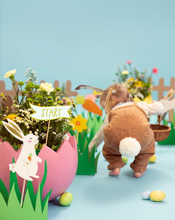 Zestaw do szukania jajek 10el., mix