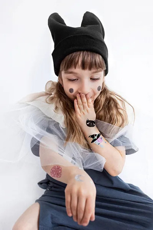 Tatuaże zmywalne Halloween, mix