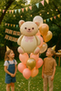Balon foliowy Miś z kokardką 90x65,5cm