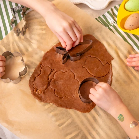 Foremki wykrawacze do ciasteczek Wielkanoc 6 szt.