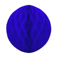 Kula bibułowa indygo 10 cm