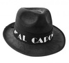 Kapelusz Al Capone, czarny