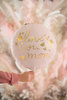 Balon foliowy Love you mom, 35 cm, różowy