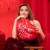Balon foliowy serce Kocham Cię 45cm