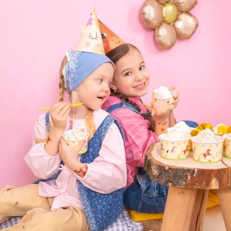 Kubek do lodów Koniki 6szt