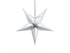 Gwiazda papierowa, 45cm, srebrny
