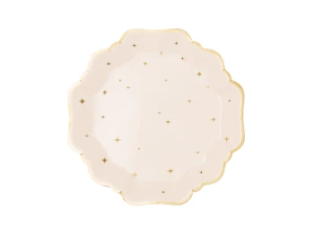 Talerzyki Gwiazdki 6szt, 21 cm