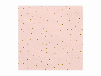 Serwetki Kropeczki, 33x33 cm