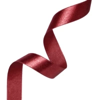 Tasiemka satynowa bordowa 1,2x23m