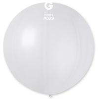 Balon gigant 80cm perła biała