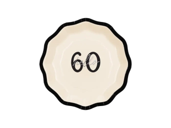 Talerzyki papierowe ''Hello 60'', mix, 18 cm