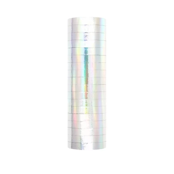 Serpentyna holograficzna lustrzana