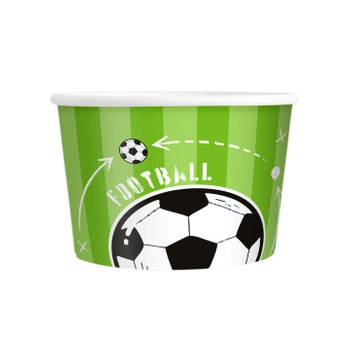 Kubek do lodów Football 6szt.