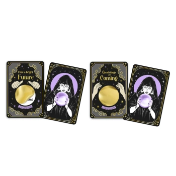 Karty do gry Andrzejkowe wróżby