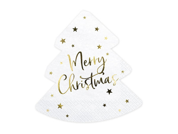Serwetki choinka merry christmas 20 sztuk