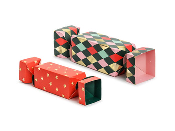 Pudełka na prezenty Cukierki, mix, 7-9x37-47-7-9cm