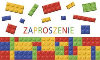 Zaproszenie dziecięce chłopiec 1szt