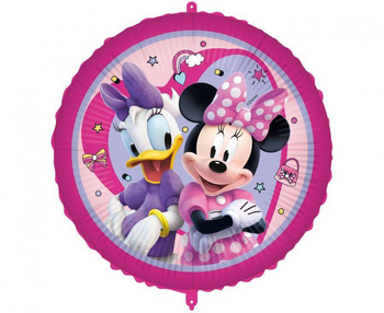 Balon Foliowy Myszka Minnie z ciężarkiem, 46cm