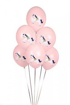 Balony 30 cm, Konik, Pastel Pale Pink