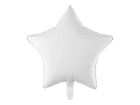 Balon foliowy Gwiazdka, 48cm, biały