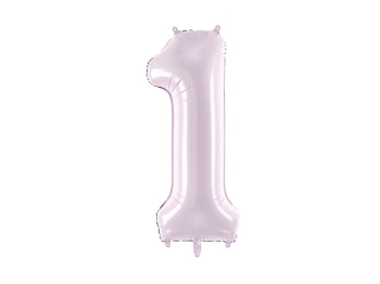 Balon foliowy Cyfra ''1", 86cm, fioletowy