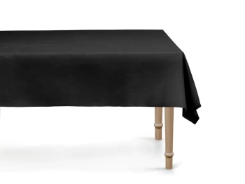Obrus czarny, 137x183 cm