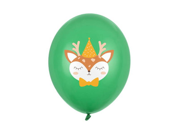  Balony 30 cm, Jelonek, Pastel Emerald Green