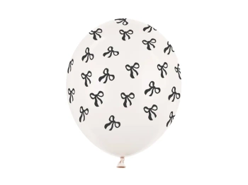 Balony Kokardki, Pastel Off-white, 30cm/1szt