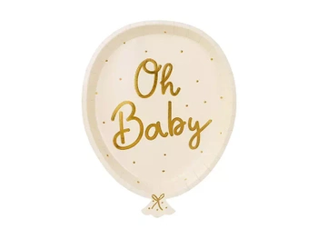 Talerzyki Oh baby, mix, 17.5x22 cm