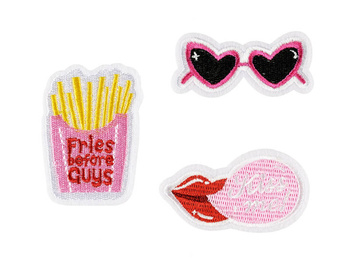 Naprasowanki Kiss me, 4.5-6.5x3-6 cm