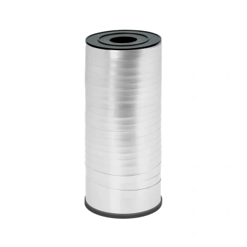 Wstążka plastikowa chromatyczna srebrna 92m