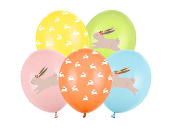 Balony 30 cm, Egg Hunt 5szt