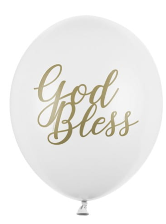 Balon God Bless, 30 cm