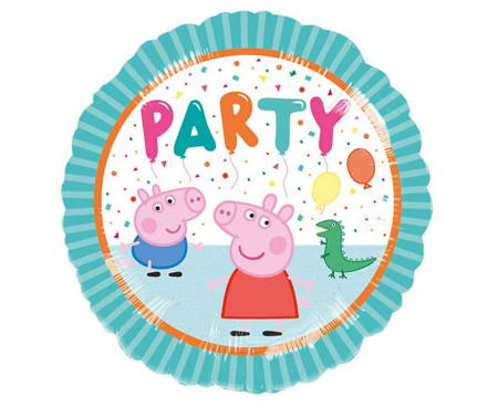 Balon foliowy Peppa Pig Party 45 cm